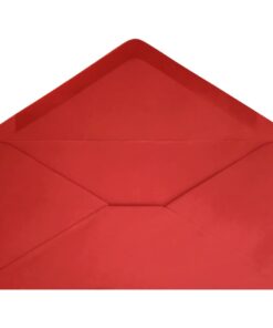 Clariana Bright Red Envelope Dl Open