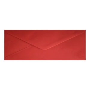 Clariana Bright Red Envelope Letterbox Closed