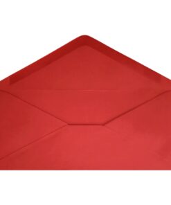 Clariana Bright Red Envelope Letterbox Open