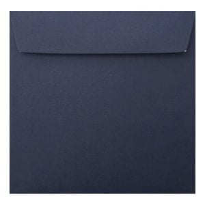 Clariana Dark Blue Envelope 155mm Square Wallet Closed