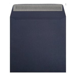 Clariana Dark Blue Envelope 155mm Square Wallet Open