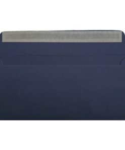 Clariana Dark Blue Envelope Dl Wallet Open