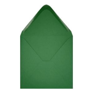 Clariana Dark Green Envelope 155mm Square Open