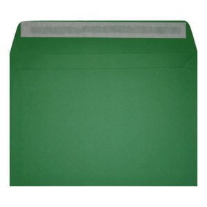 Clariana Dark Green Envelope C5 Wallet Open