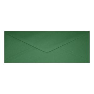 Clariana Dark Green Envelope Letterbox Closed