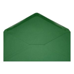 Clariana Dark Green Envelope Letterbox Open