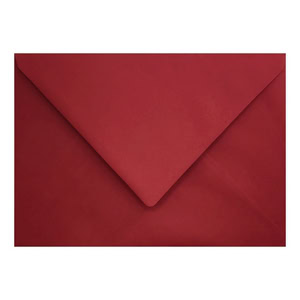 Clariana Dark Red Envelope B6 Closed