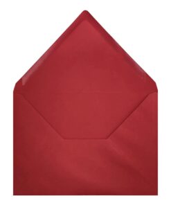 Clariana Dark Red Envelope B6 Open