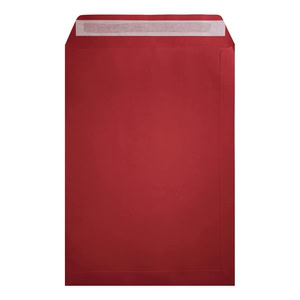Clariana Dark Red Envelope C4 Pocket Open