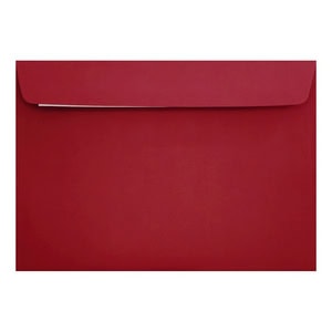 Clariana Dark Red Envelope C5 Wallet Ratio