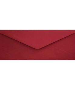 Clariana Dark Red Envelope Letterbox Closed