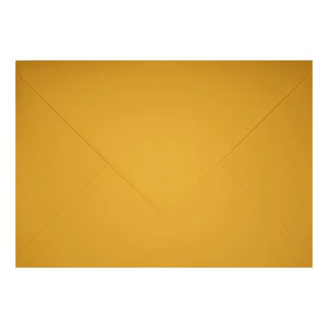 Clariana Dark Yellow Envelope B6 Closed