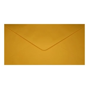 Clariana Dark Yellow Envelope Dl Closed
