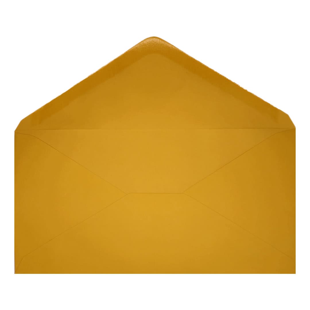Clariana Dark Yellow Envelope Dl Open