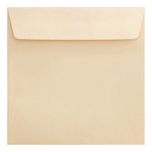 Clariana Magnolia Envelope 220mm Square Wallet Closed
