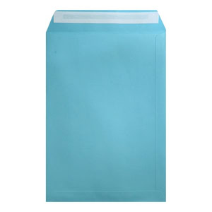 Clariana Mid Blue Envelope C4 Pocket Open