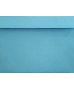 Clariana Mid Blue Envelope C6 Wallet Closed