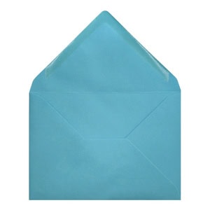 Clariana Mid Blue Envelope C7 Open