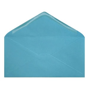 Clariana Mid Blue Envelope Dl Open