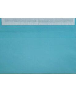 Clariana Mid Blue Envelope Dl Wallet Open