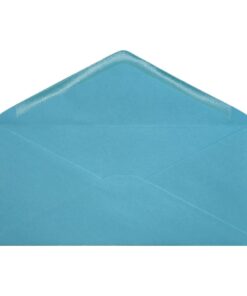 Clariana Mid Blue Envelope Letterbox Open