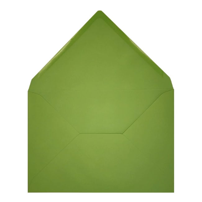 Clariana Mid Green Envelope C5 Open