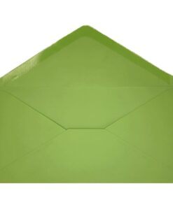 Clariana Mid Green Envelope Dl Open