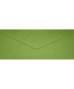 Clariana Mid Green Envelope Letterbox Closed