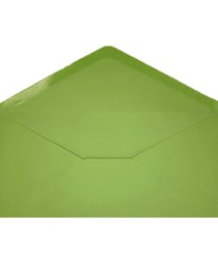 Clariana Mid Green Envelope Letterbox Open