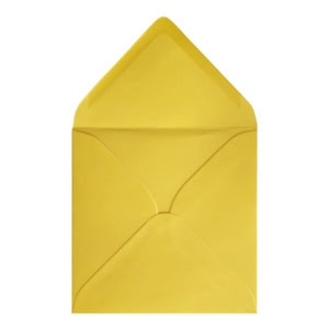 Clariana Mid Yellow Envelope 155mm Square Open