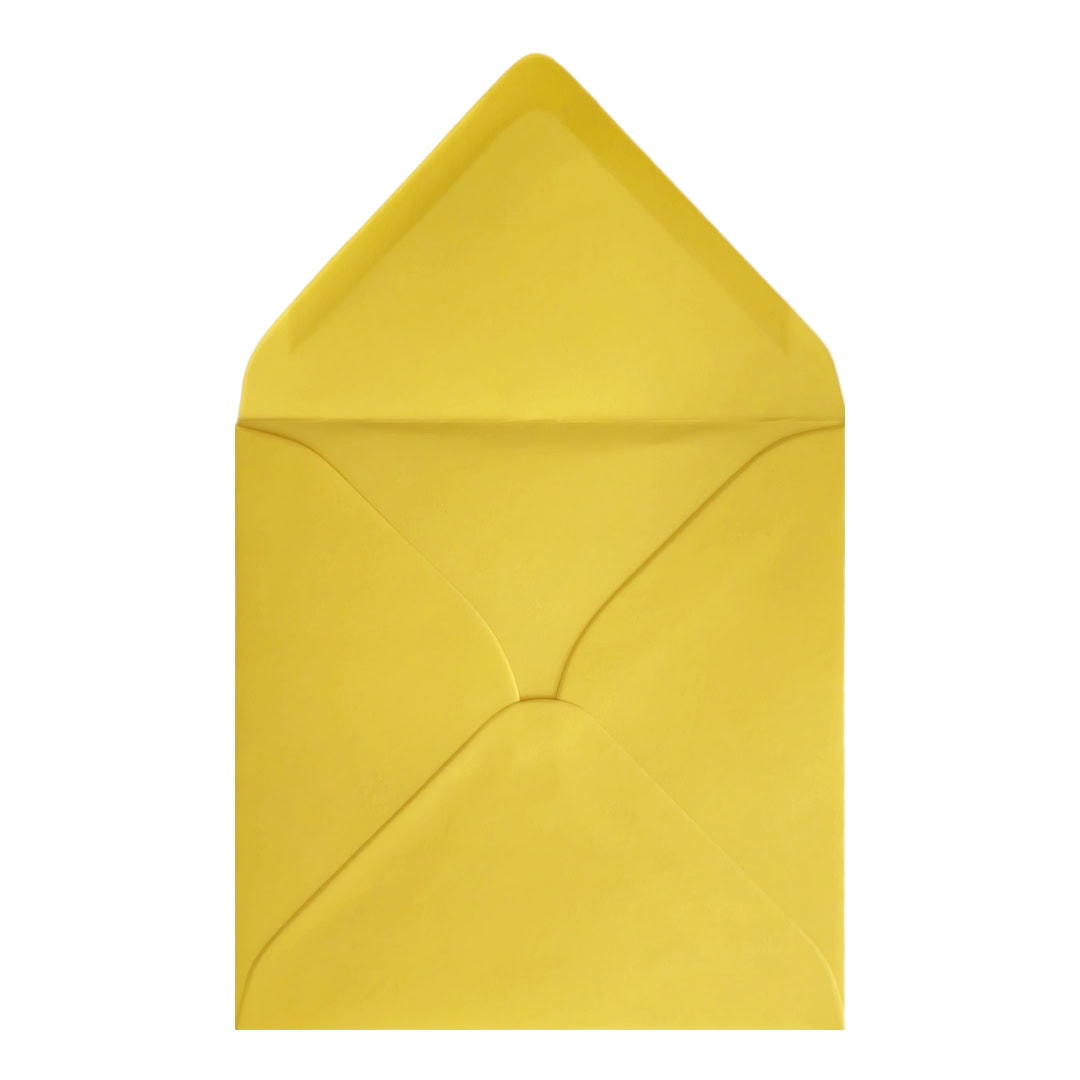 Clariana Mid Yellow Envelope 155mm Square Open