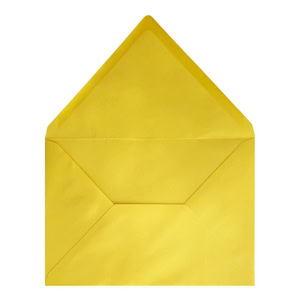 Clariana Mid Yellow Envelope B6 Open