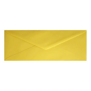Clariana Mid Yellow Envelope Letterbox Closed