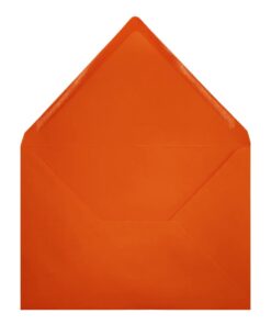 Clariana Orange Envelope B6 Open