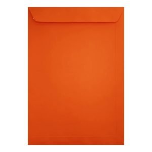 Clariana Orange Envelope C4 Pocket Closed