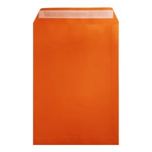 Clariana Orange Envelope C4 Pocket Open