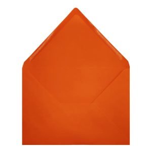 Clariana Orange Envelope C7 Open