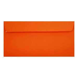 Clariana Orange Envelope Dl Wallet Closed