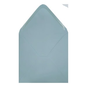 Clariana Pale Blue Envelope 130mm Square Open