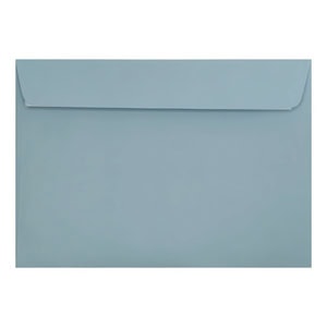 Clariana Pale Blue Envelope C5 Wallet Closed