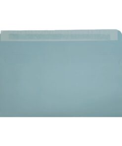 Clariana Pale Blue Envelope Dl Wallet Open