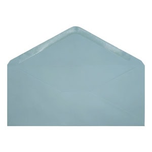Clariana Pale Blue Envelope Letterbox Open