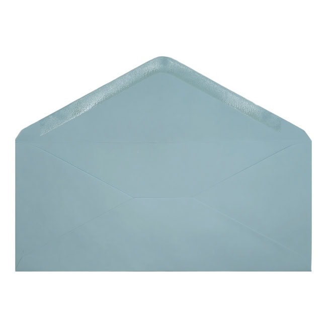 Clariana Pale Blue Envelope Letterbox Open