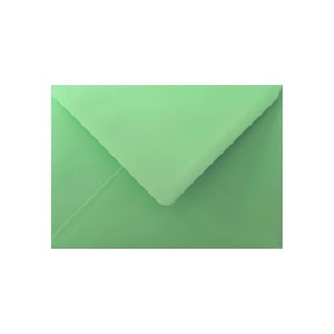 Clariana Pale Green Envelope B6 Ratio