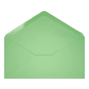 Clariana Pale Green Envelope Dl Open