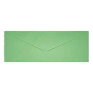 Clariana Pale Green Envelope Letterbox Closed
