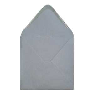 Clariana Pale Grey Envelope 155mm Square Open