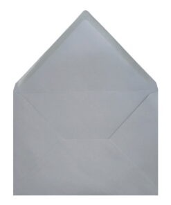Clariana Pale Grey Envelope B6 Open