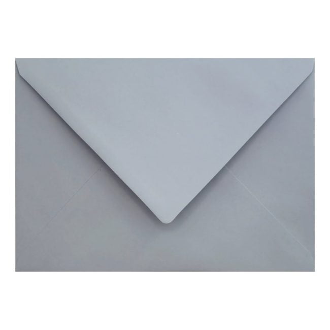 Clariana Pale Grey Envelope C7 Closed