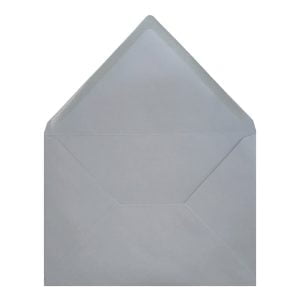 Clariana Pale Grey Envelope C7 Open
